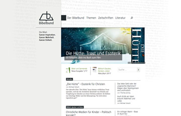 Screenshot Website Bibelbund