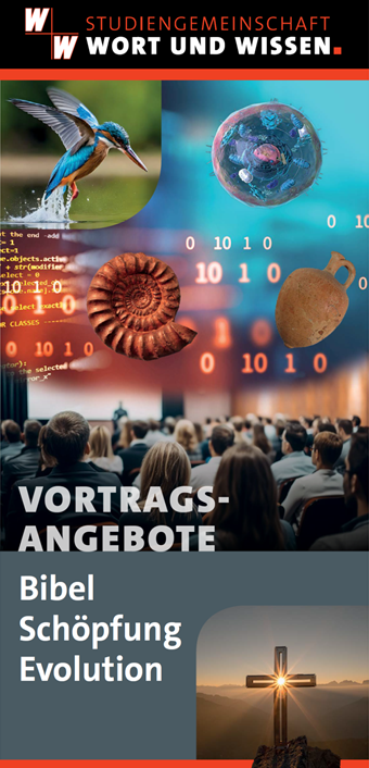 Vortragsangebote zum Thema Bibel, Schöpfung, Evolution