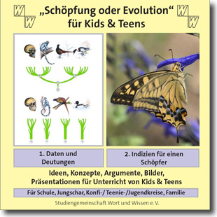 „Schöpfung oder Evolution“ für Kids und Teens (Download-Link)