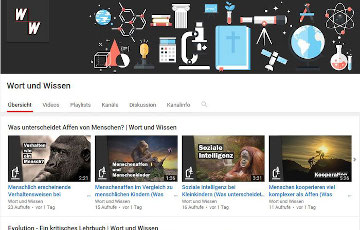 Wort und Wissen auf Youtube